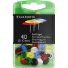 Perni da disegno Exacompta Ø10 mm assortiti 40 pezzi