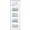 Walther Galleria Cornice New Lifestyle argento 5 foto 10x15 cm