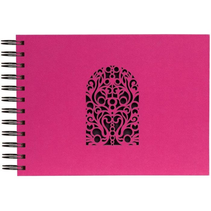 Album a spirale Colori, 50 pagine, 23x16cm Fucsia
