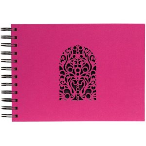 Album a spirale Colori, 50 pagine, 23x16cm Fucsia