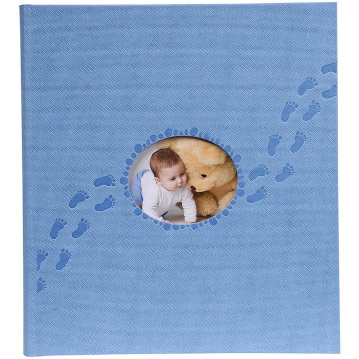 Exacompta Baby Photo Album Piloo blu 29x32 cm 60 pagine bianche