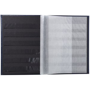 Album di francobolli 32 pagine bw rosso 16,5x22,5 cm