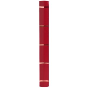 Album di francobolli Exacompta 48 pagine nere 22,5x30,5 cm rosso