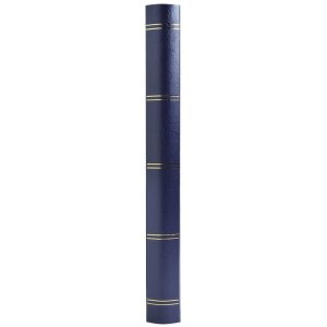 Album di francobolli Exacompta 48 pagine nere 22,5x30,5 cm blu