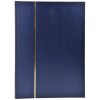 Album di francobolli Exacompta 48 pagine nere 22,5x30,5 cm blu
