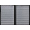 Album di francobolli Exacompta 48 pagine nere 22,5x30,5 cm blu