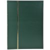 Album di francobolli Exacompta 48 pagine nere 22,5x30,5 cm verde