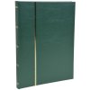 Album di francobolli Exacompta 48 pagine nere 22,5x30,5 cm verde
