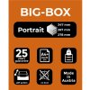 Cassettiera Big-Box Classic grigio chiaro-blu