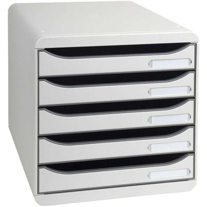 Cassettiera Big-Box Plus Classic grigio chiaro