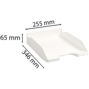Vassoio per lettere Combo 2 Classic bianco