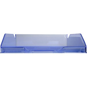 Vassoio per lettere Combo 2 Classic blu ghiaccio trasparente