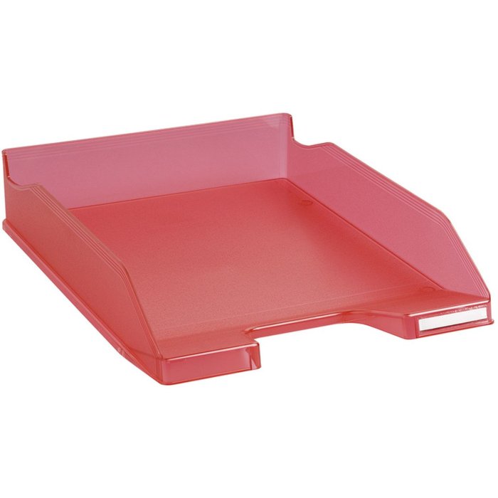 Vassoio per lettere Combo 2 Classic lampone trasparente