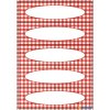 HERMA Adesivi autoadesivi VARIO Vichy check rosso