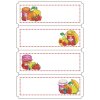 Adesivi colorati autoadesivi per frutta della serie VARIO