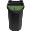 TOP LINE Eco Cestino per la carta straccia Classic Nero-Antracite
