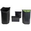 TOP LINE Eco Cestino per la carta straccia Classic Nero-Antracite