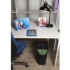 TOP LINE Eco Cestino per la carta straccia Classic Nero-Antracite