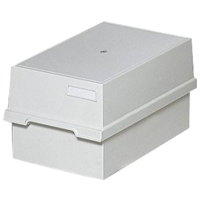 Scatola per 1000 schede A4 Grigio chiaro