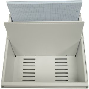 Scatola per 500 schede A6 K Grigio chiaro