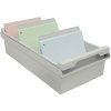 Scatola per 500 schede A6 K Grigio chiaro