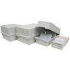Scatola per 500 schede A6 K Grigio chiaro