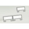 Set per motociclisti Visibility con 5 pezzi - grigio pietra