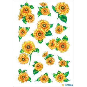 adesivi herma girasoli della serie decorazione adesivi...