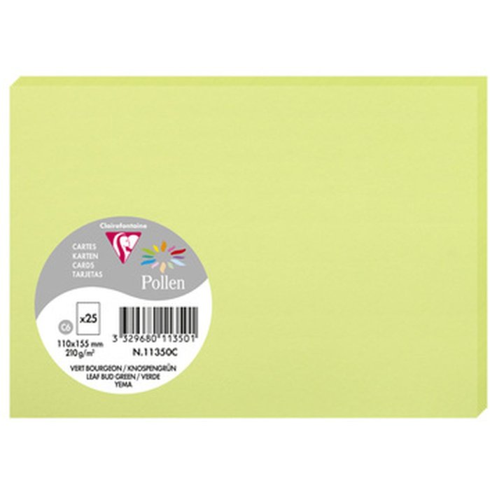 Scheda c6 Polline 210g verde germoglio