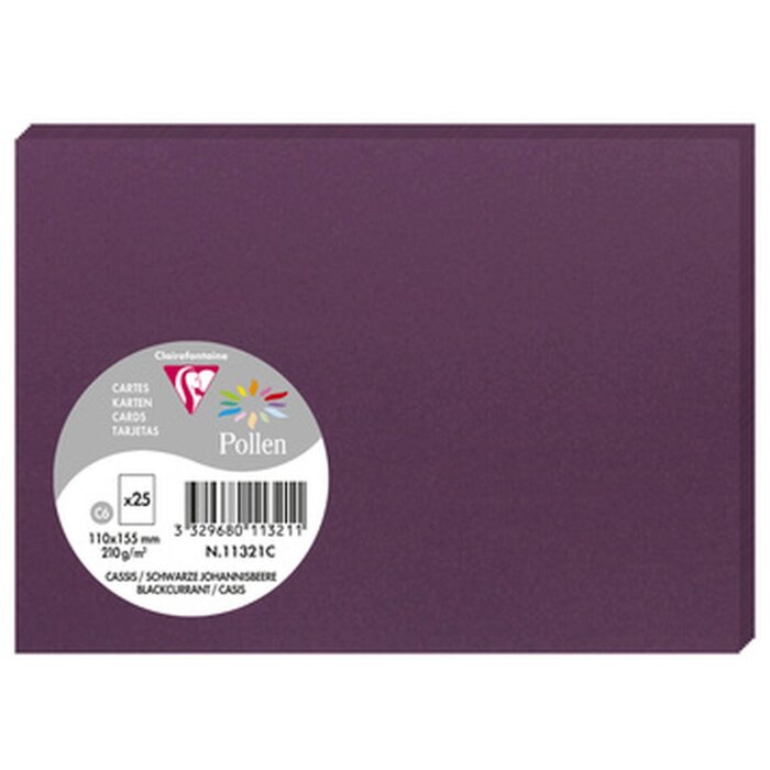 Scheda C6 Polline 210g cassis