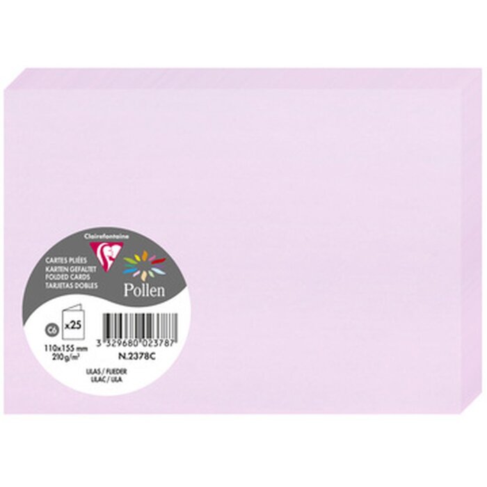 Carta c6 doppia 210g lilla