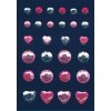 diamanti scintillanti della serie GLAM ROCKS