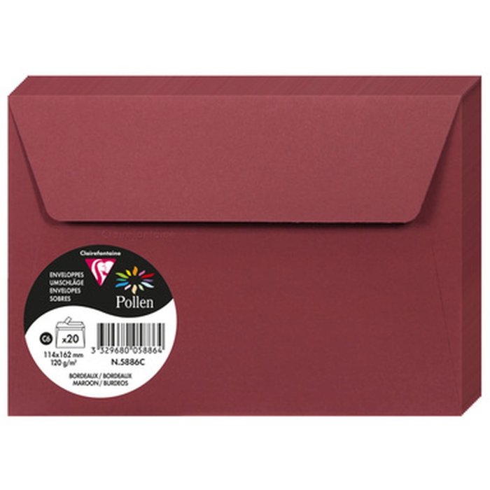 Busta C6 Polline 120g bordeaux