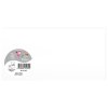Confezione da 25 cartoncini Polline, DL 106x213mm, 210g bianco