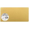 Confezione 25 cartoncini Polline, DL 106x213mm, 210g oro