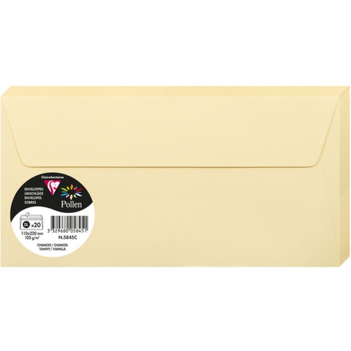 Busta DL Polline 120g camoscio