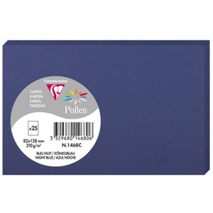 Scheda Polline 82x128 blu scuro