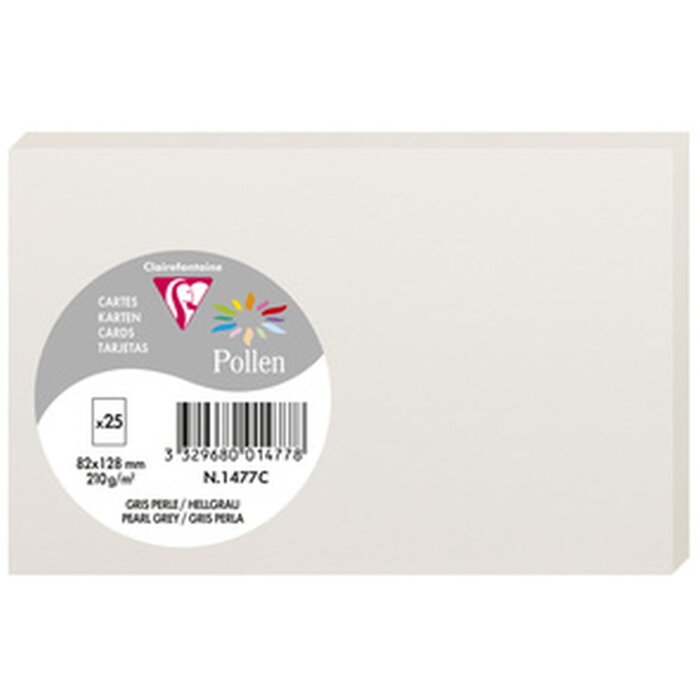 Scheda Polline 82x128 grigio chiaro