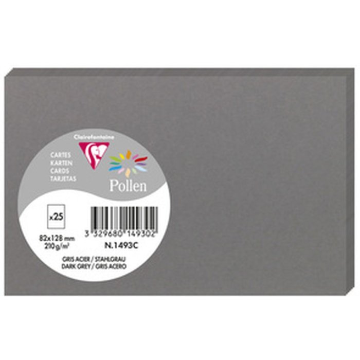 Scheda Polline 82x128 grigio scuro