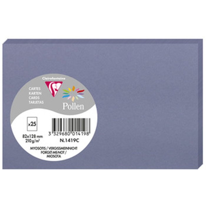 Scheda Polline 82x128 nontiscordardime blu