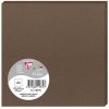 Confezione da 25 cartoncini Polline 135x135 mm marrone