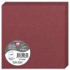 Carta doppia Pollen 135x135 bordeaux