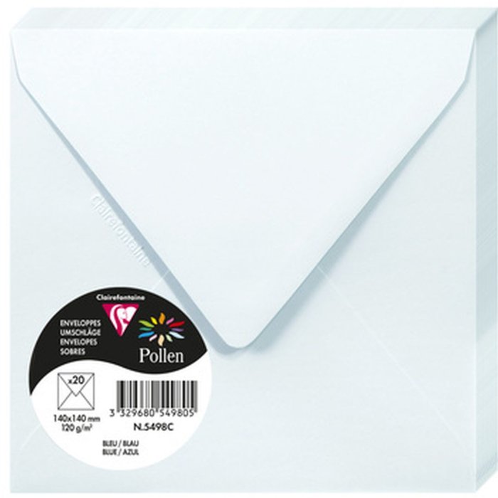 Busta Polline 20 pezzi blu 140x140 mm 120g