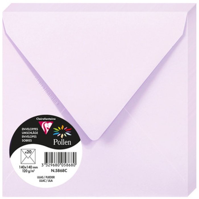 Busta Polline 20 pezzi lilla 140x140 mm 120g
