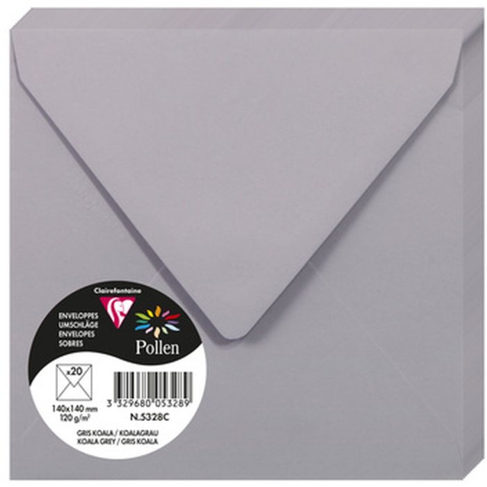 Buste POLLEN koalagrau 140x140 mm - 5328C