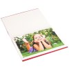 Album tascabile Mandia - rosso a coste