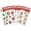HERMA Divertente Adesivi colorati di Babbo Natale DECOR