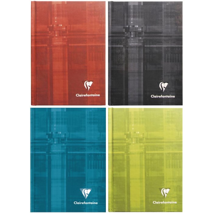 Quaderno Clairefontaine copertina fissa A6 96 fogli 10,5x14,8cm 90g a quadretti