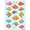 adesivi colorati a forma di pesce della gamma DECOR