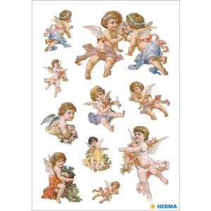 nostalgici angioletti scintillanti della serie DECOR